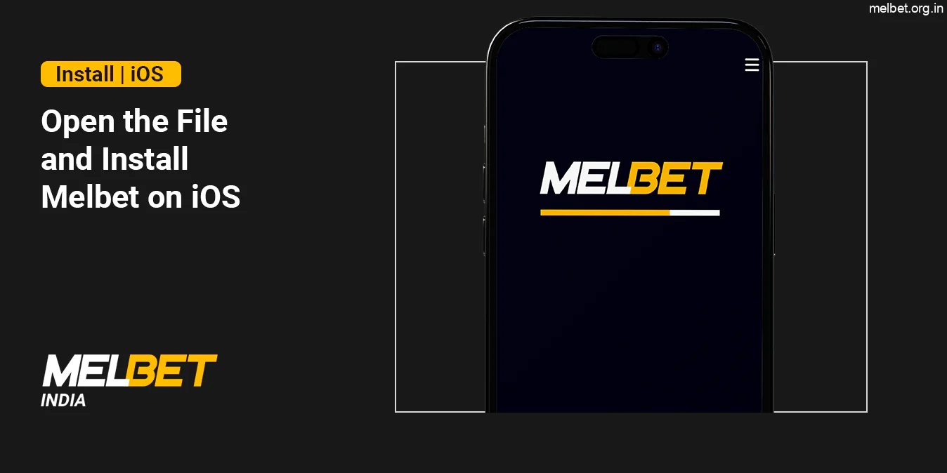 Open the File and Start Melbet Installation