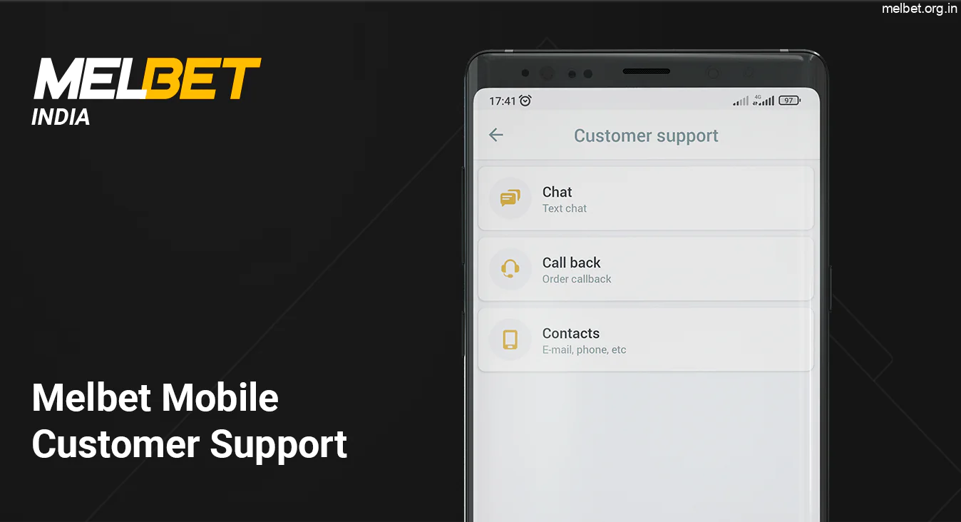 Melbet Mobile Customer Support